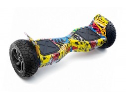 Гироскутер 9" Желтый графити OFFROAD Гироскутер 9" Желтый графити OFFROAD